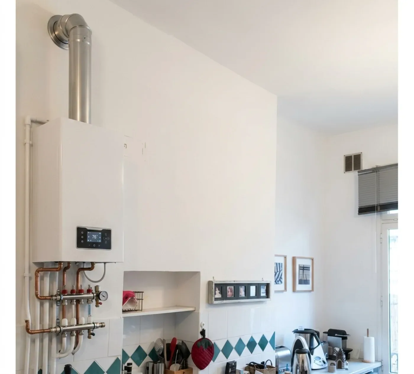 Remplacement de chaudière à Vitry-sur-Seine